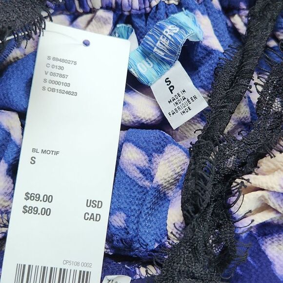 Urban Outfitters NWT Eliana Strappy Back Floral Babydoll DRESS Small - Picture 9 of 11